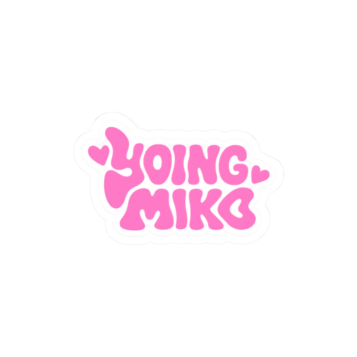 Young Miko Sticker | Bold Rap-Reggaeton Vinyl Decal - alternate angle 3, merchandise