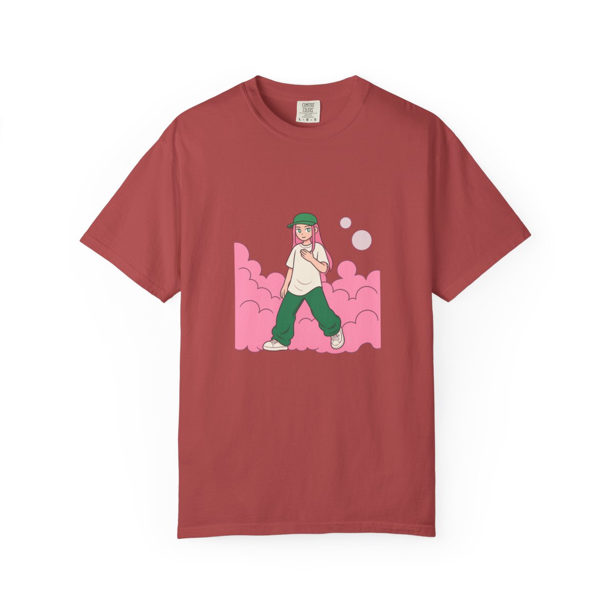 Young Miko Bold Oversized Text Reggaeton T-Shirt - alternate angle 5, merchandise