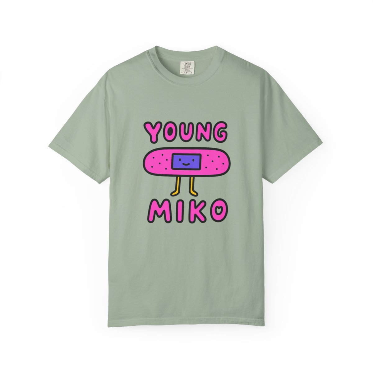 Young Miko Band-Aid Fierce Rap T-Shirt - alternate angle 5, merchandise