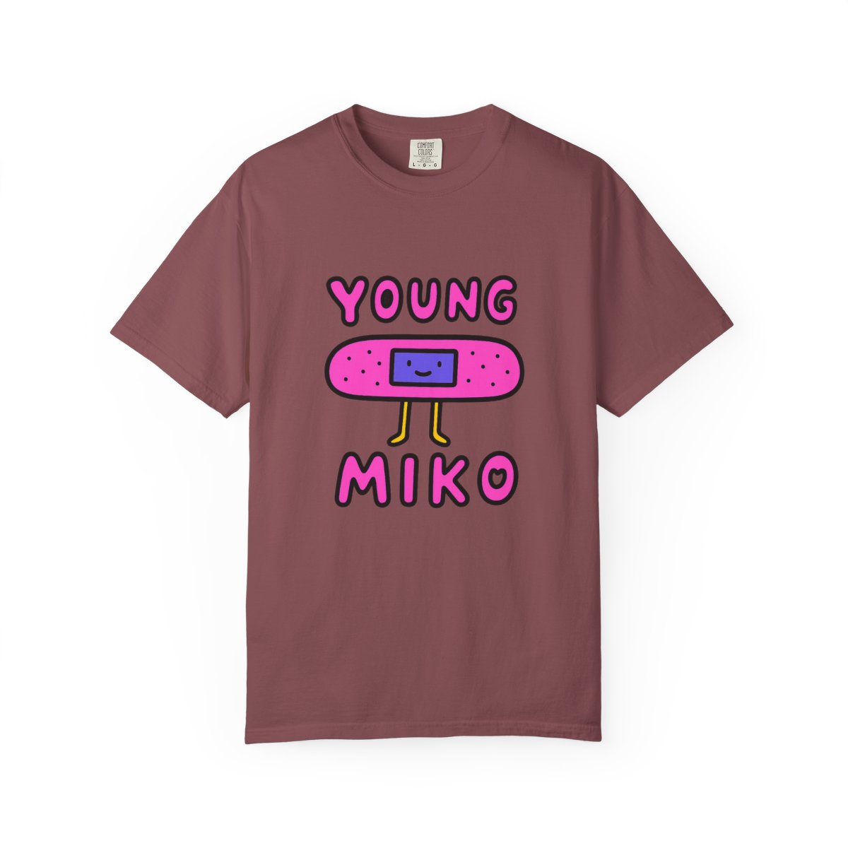 Young Miko Band-Aid Fierce Rap T-Shirt - alternate angle 2, merchandise