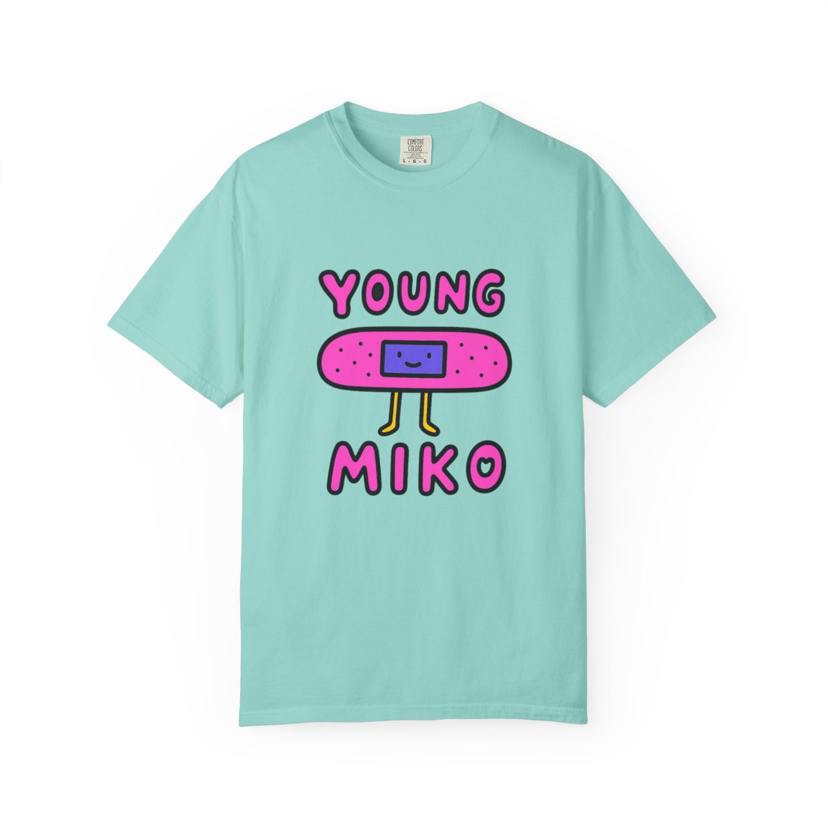 Young Miko Band-Aid Fierce Rap T-Shirt - alternate angle 3, merchandise