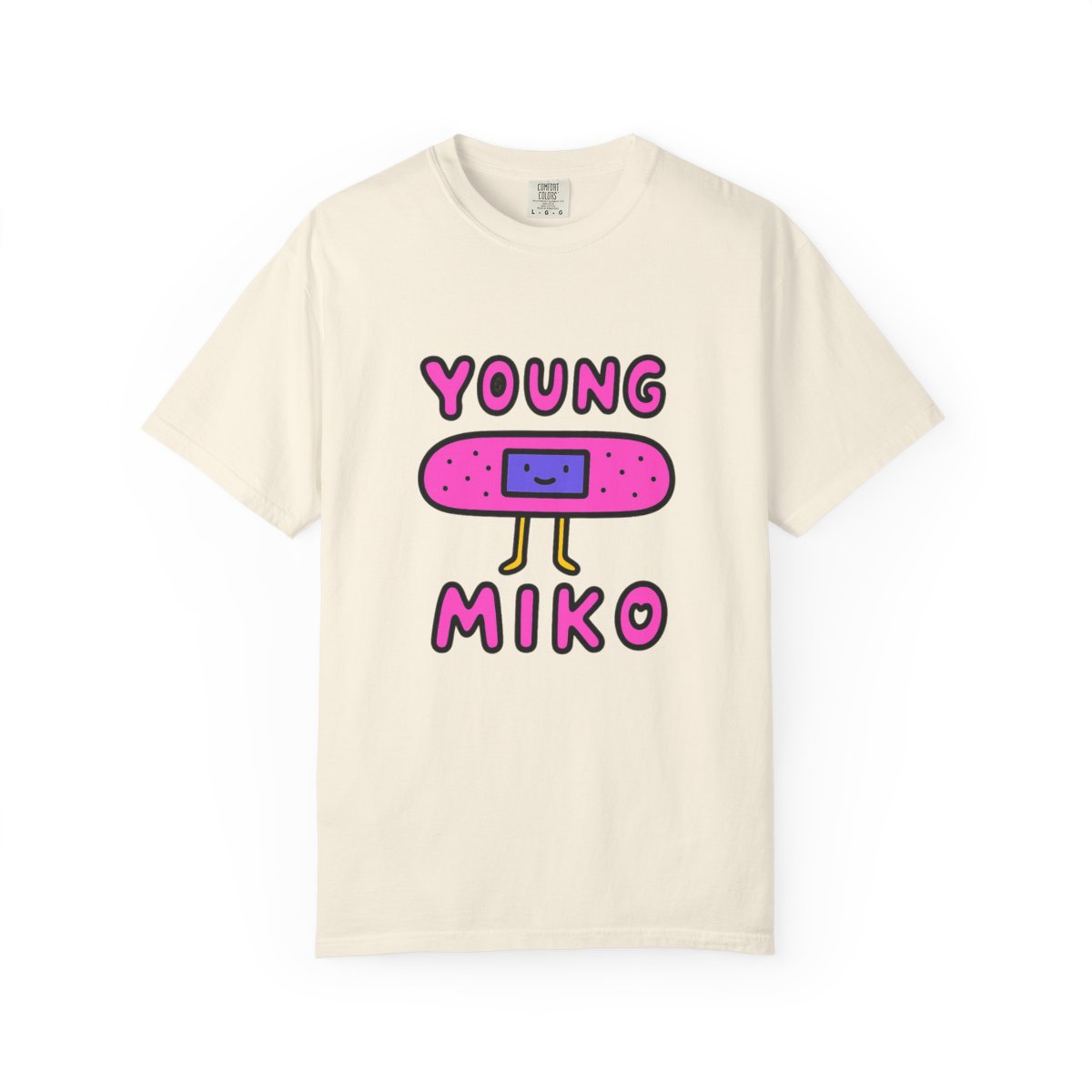 Young Miko Band-Aid Fierce Rap T-Shirt - alternate angle 3, merchandise