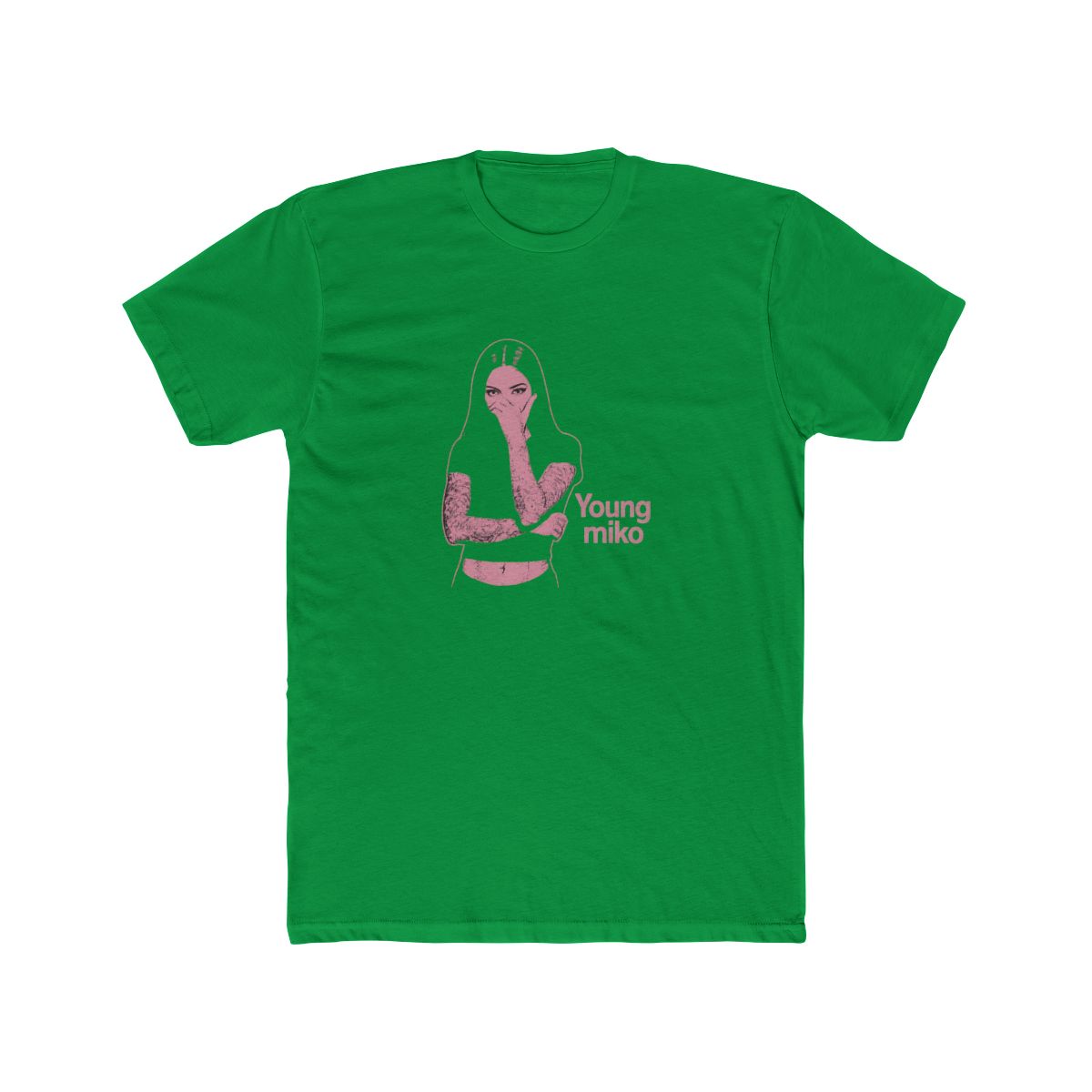Young Miko Rapper Bold Graphic T-Shirt - Official T-Shirts merchandise
