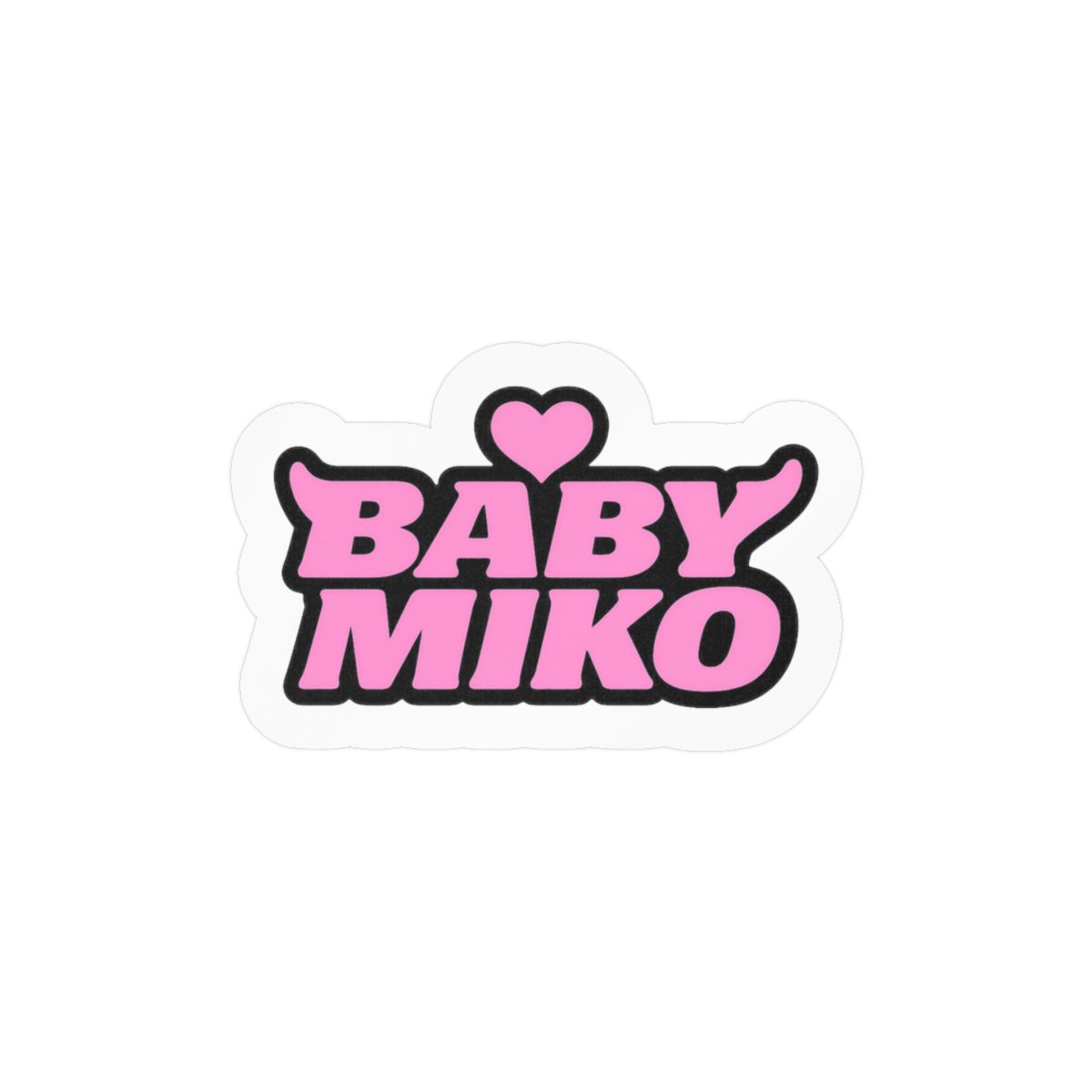 Kawaii Baby Miko Sticker | Adorable Chibi Vinyl Decal - Official Stickers merchandise