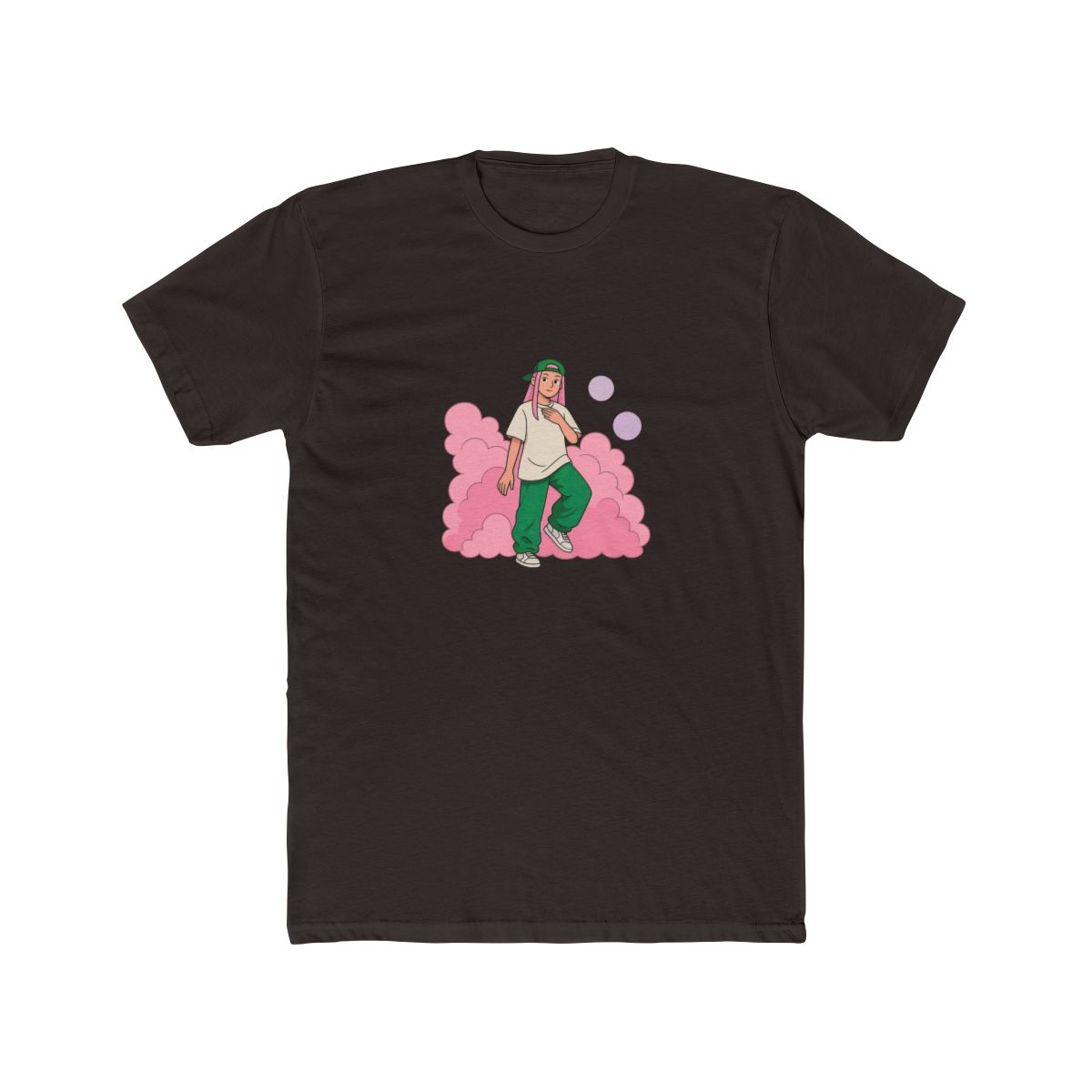 Young Miko Bold Oversized Text Reggaeton T-Shirt - alternate angle 2, merchandise