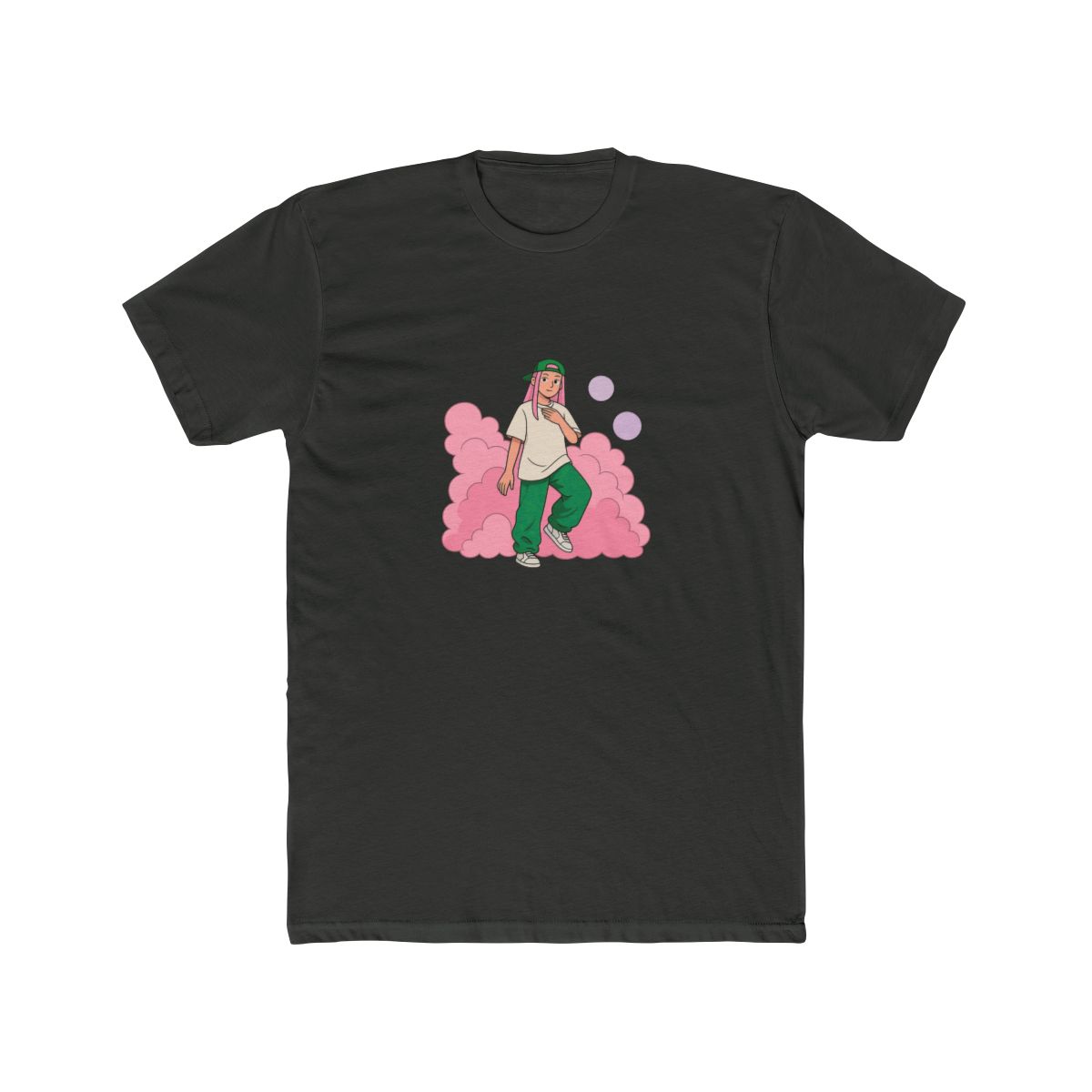 Young Miko Bold Oversized Text Reggaeton T-Shirt - alternate angle 3, merchandise