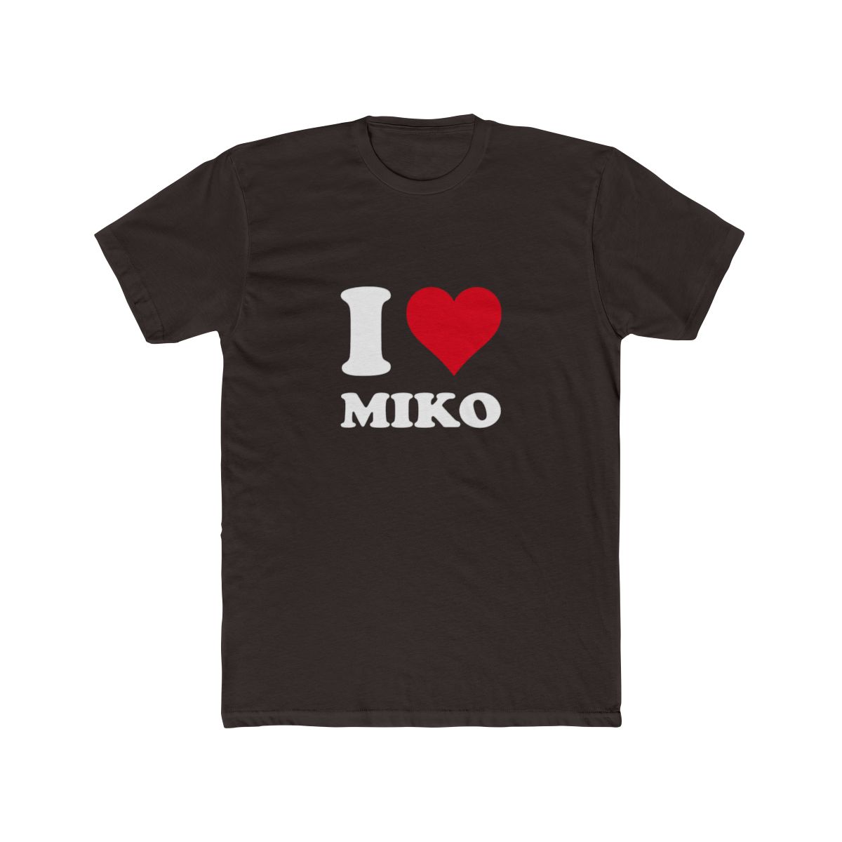 I Heart Miko Love Stories Graphic T Shirt - Bold Pet Fan Gift - alternate angle 5, merchandise