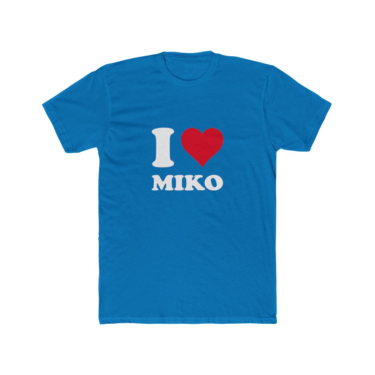 I Heart Miko Love Stories Graphic T Shirt - Bold Pet Fan Gift - alternate angle 3, merchandise