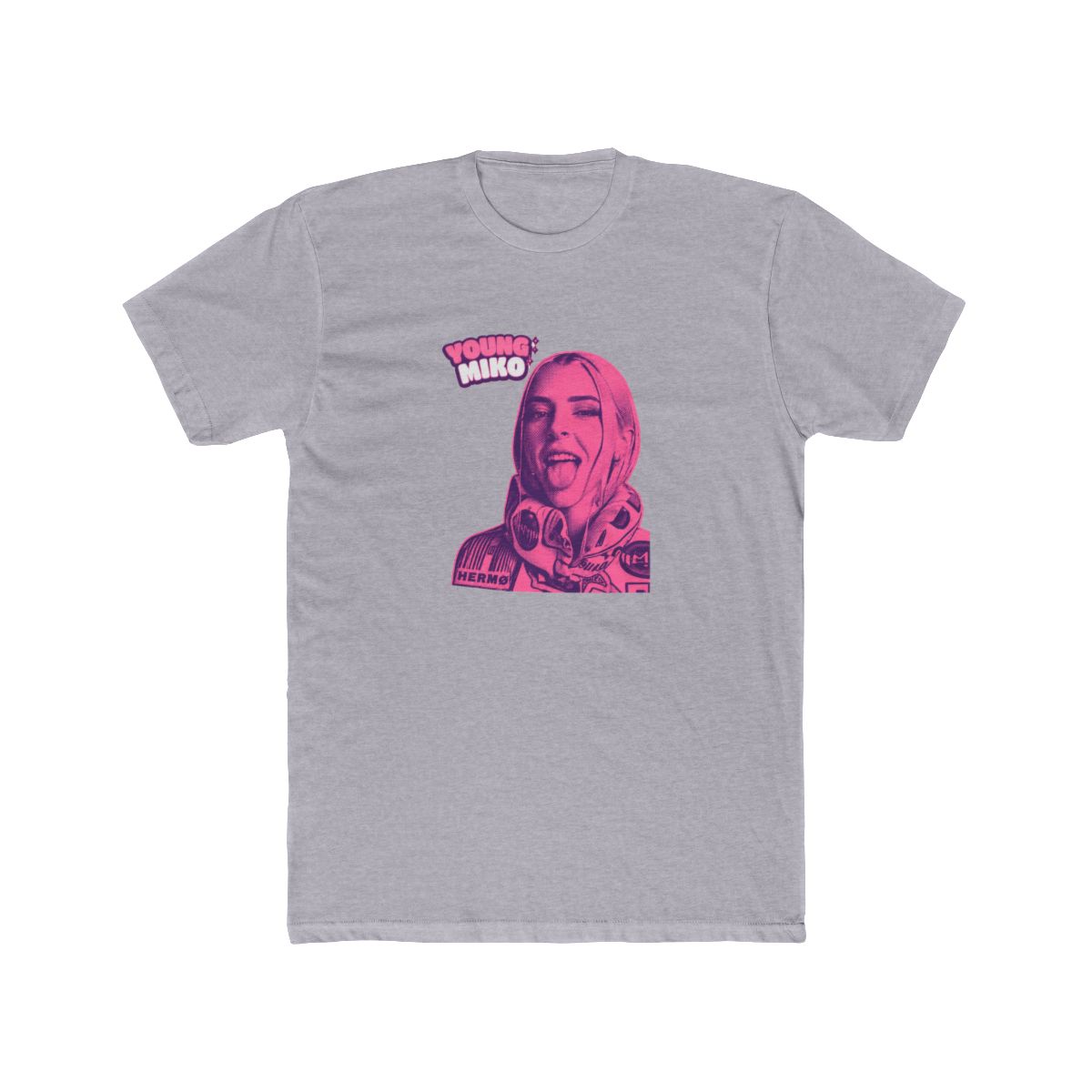 Kawaii Baby Miko Pink Shrine Maiden T Shirt - Adorable Anime Fan Gift - alternate angle 5, merchandise