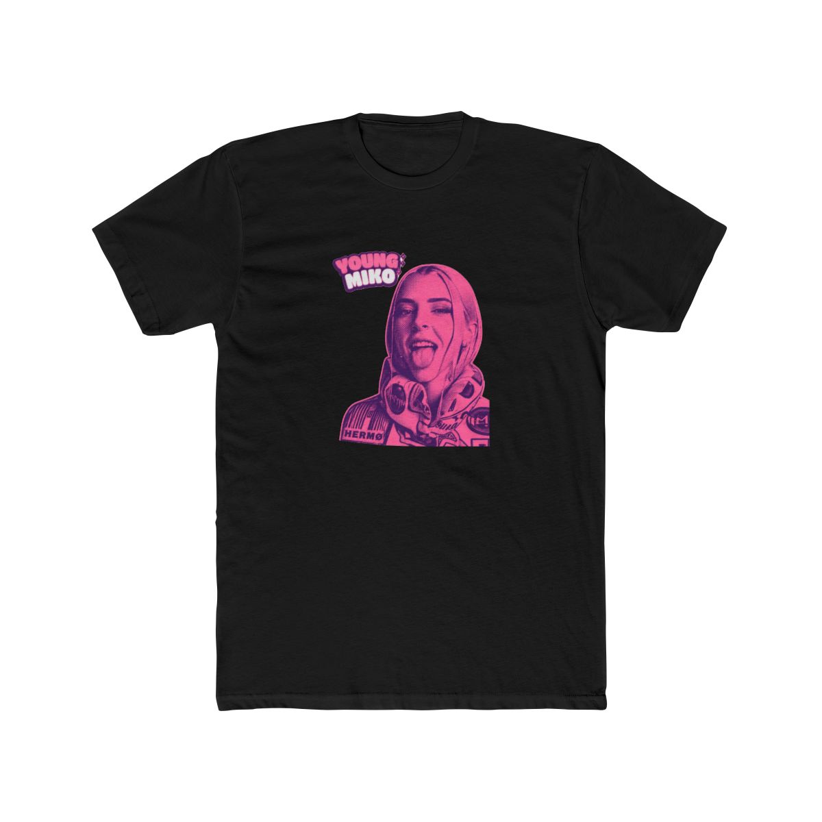 Kawaii Baby Miko Pink Shrine Maiden T Shirt - Adorable Anime Fan Gift - alternate angle 4, merchandise