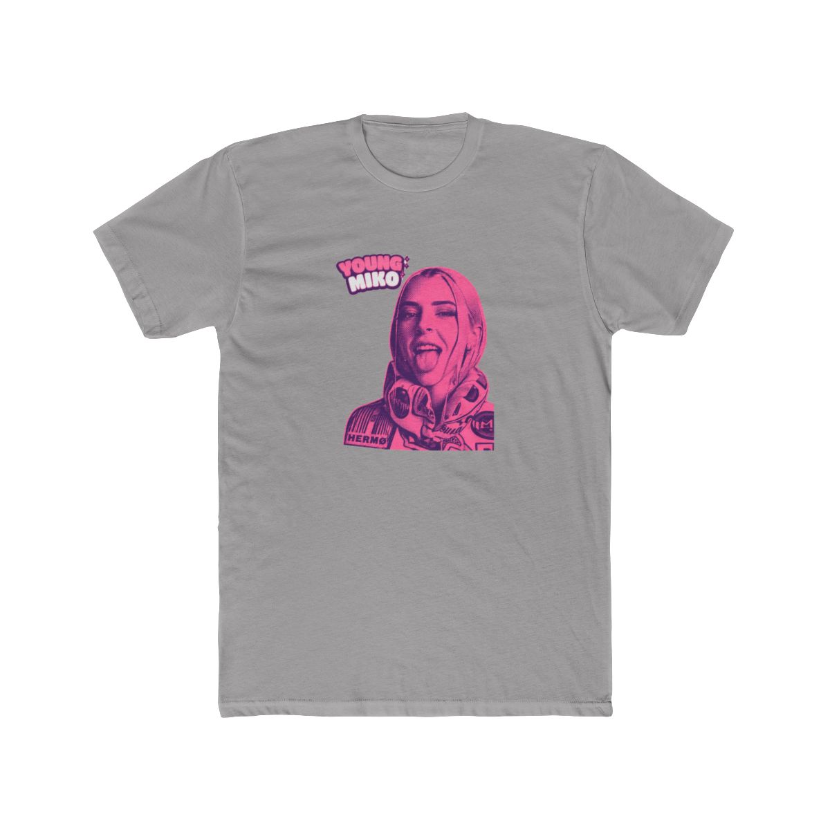 Kawaii Baby Miko Pink Shrine Maiden T Shirt - Adorable Anime Fan Gift - alternate angle 2, merchandise