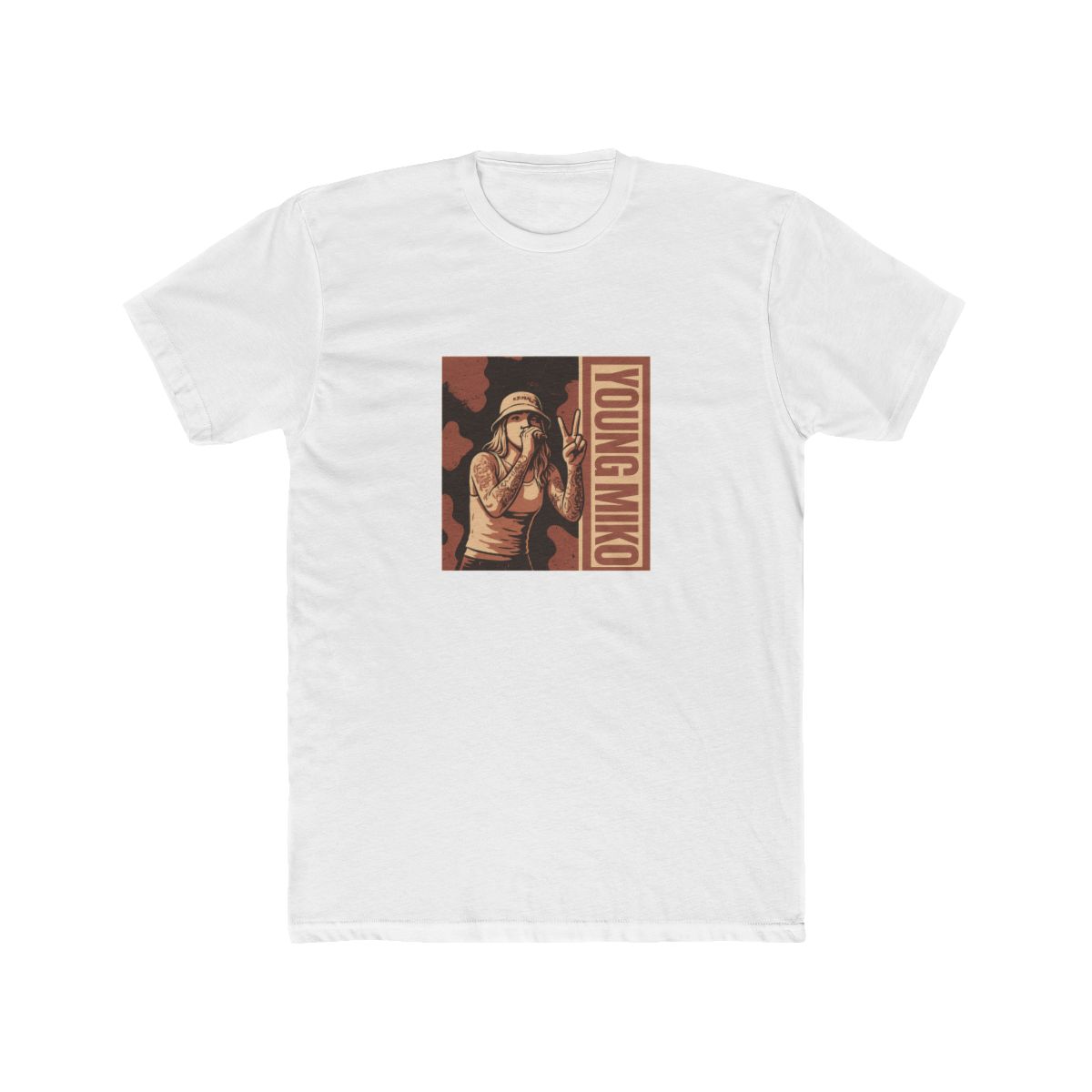 young miko // Brown Vintage T Shirt