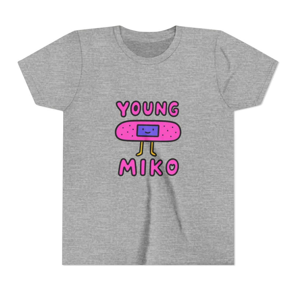 Young Miko Band-Aid Fierce Rap Kids T-Shirt - alternate angle 3, merchandise