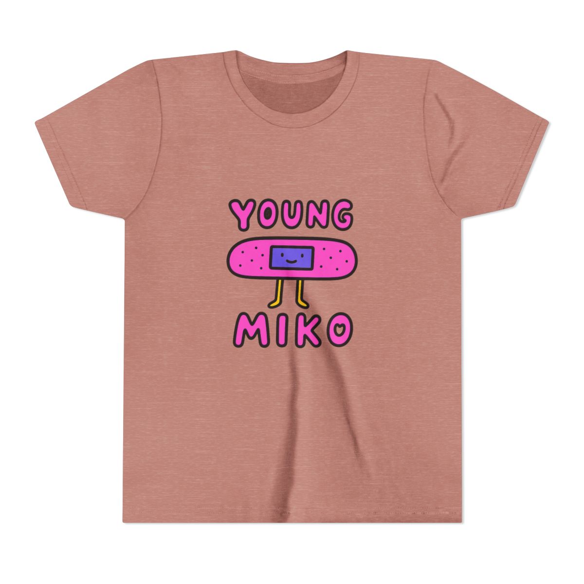 Young Miko Band-Aid Fierce Rap Kids T-Shirt - alternate angle 2, merchandise