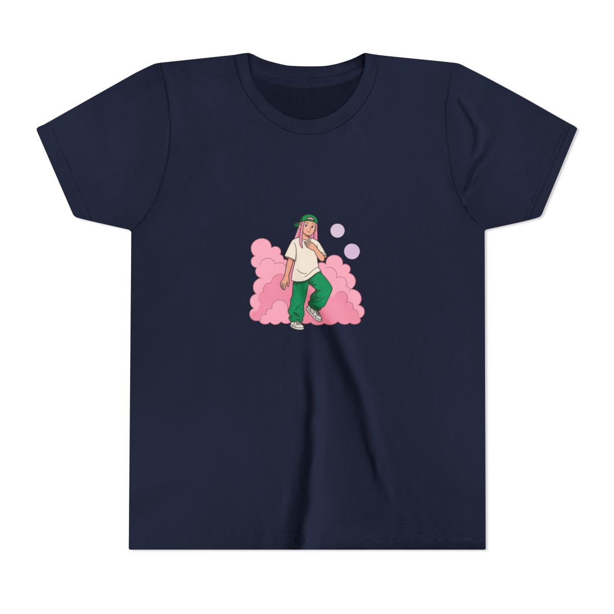 Young Miko Bold Oversized Text Reggaeton Kids T-Shirt - Official T-Shirts merchandise