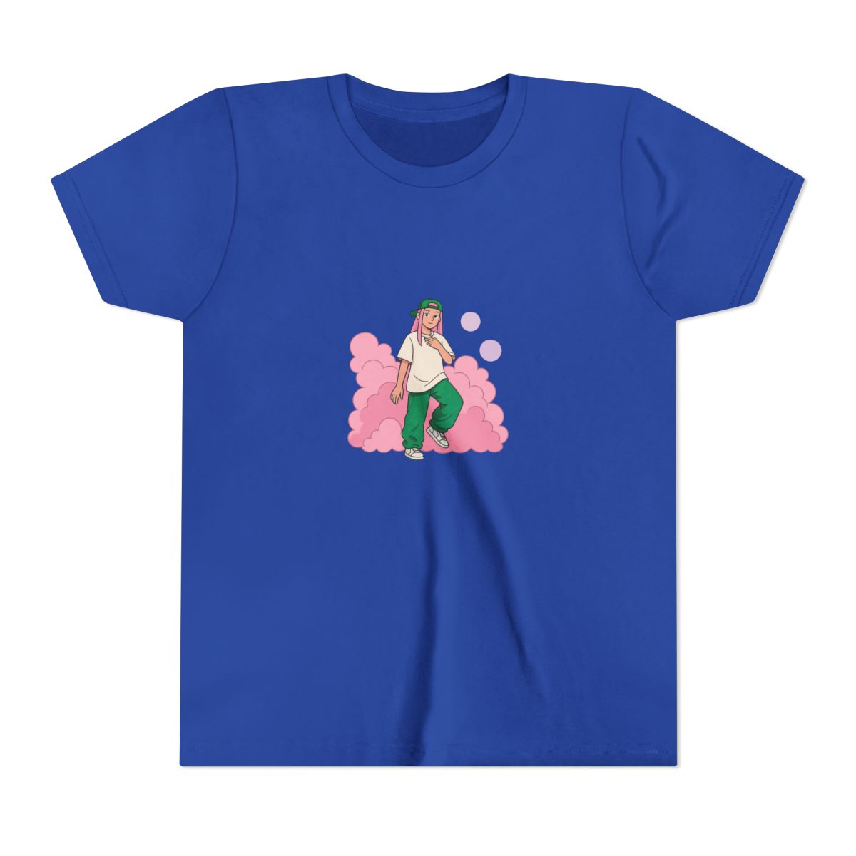 Young Miko Bold Oversized Text Reggaeton Kids T-Shirt - alternate angle 4, merchandise