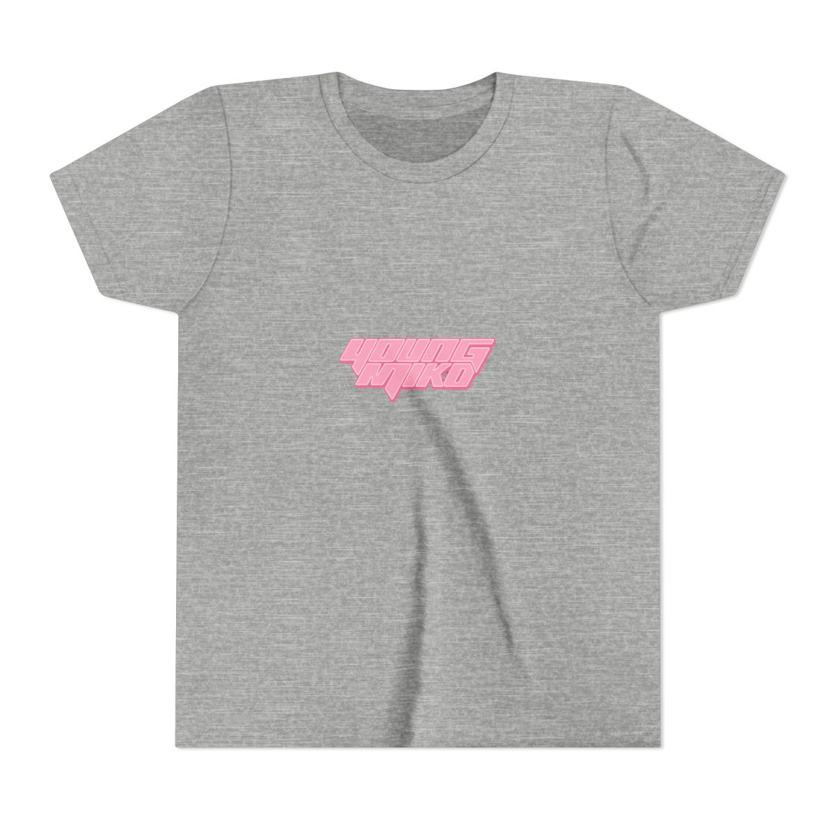 Young Miko Bold Reggaeton Rap Kids T Shirt - alternate angle 3, merchandise