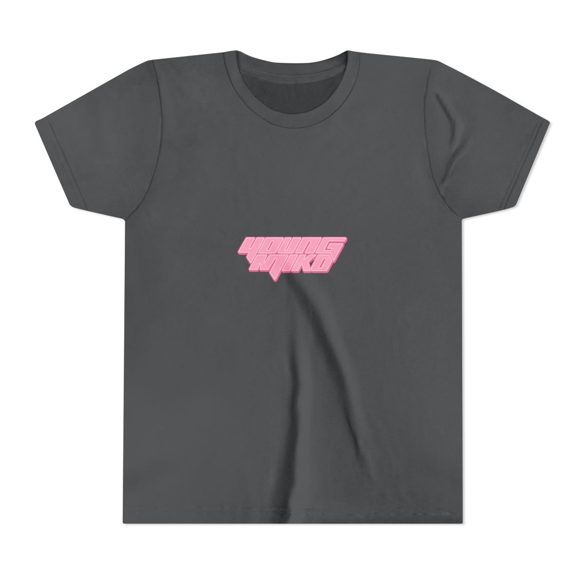 Young Miko Bold Reggaeton Rap Kids T Shirt - alternate angle 5, merchandise