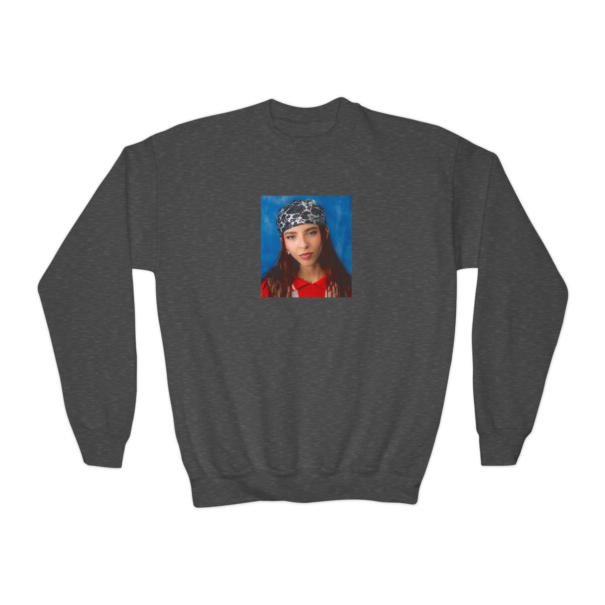 Young Miko Crewneck Kids Sweatshirt - alternate angle 3, merchandise