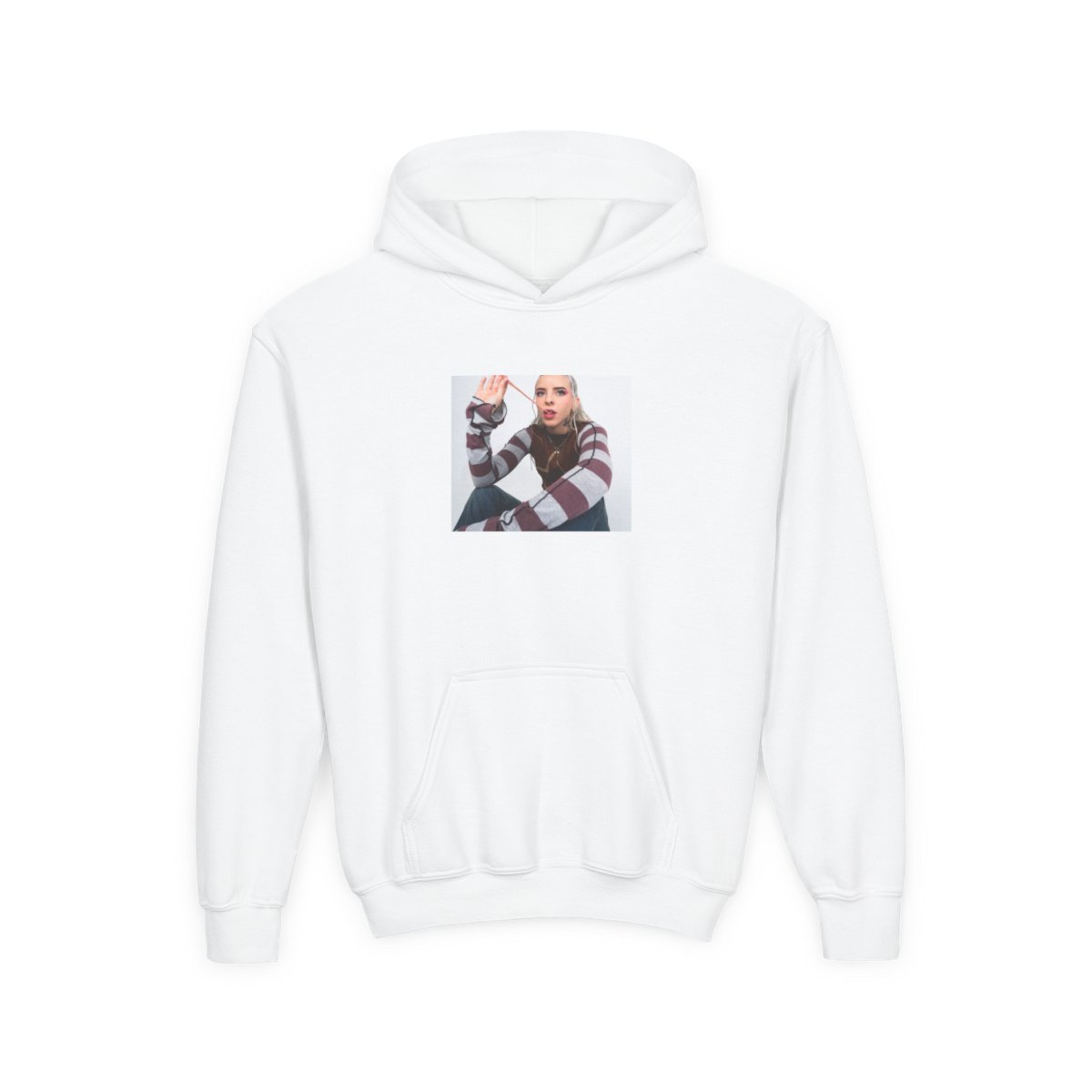 Young Miko Kids Hoodie - alternate angle 2, merchandise