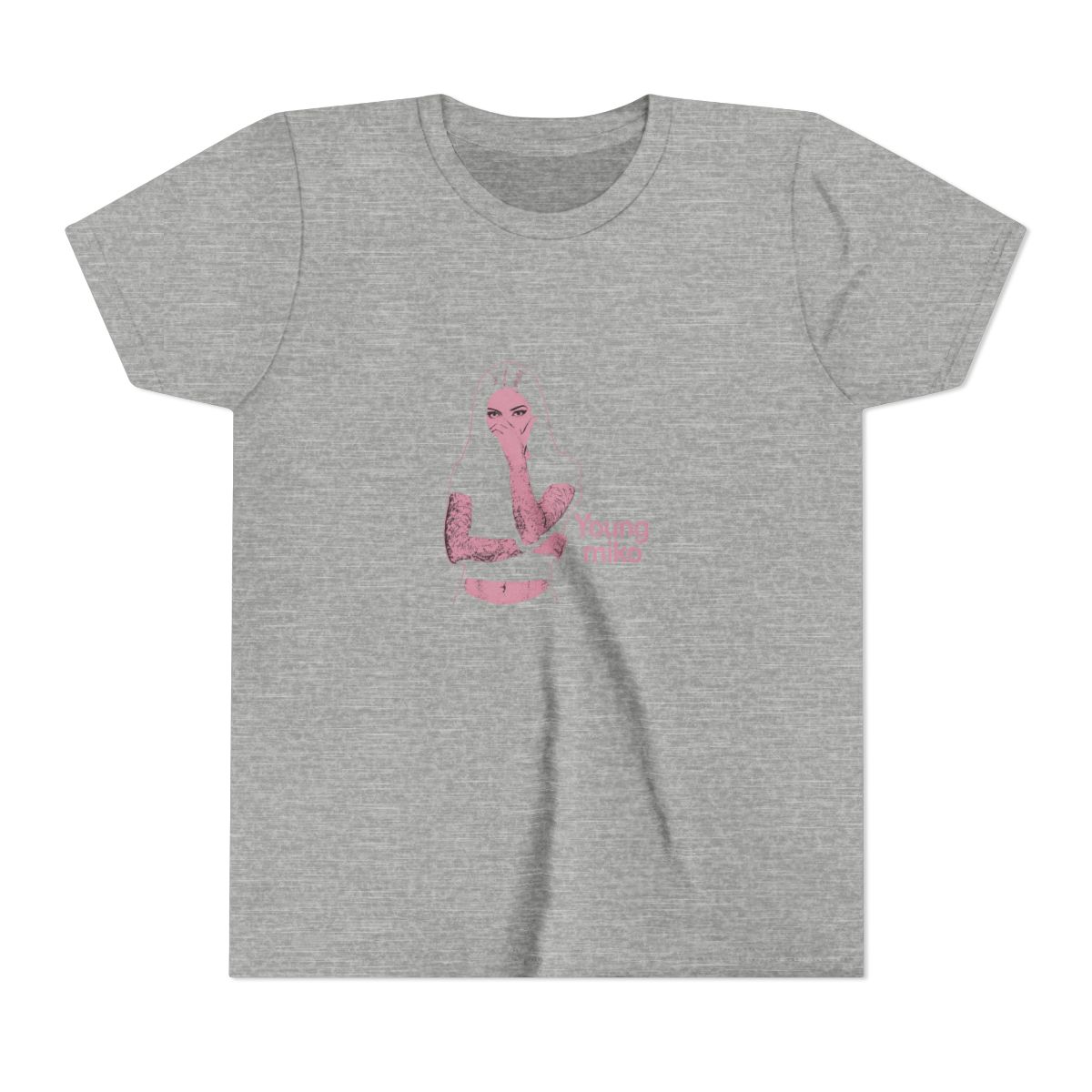 Young Miko Rapper Bold Graphic Kids T-Shirt - alternate angle 3, merchandise