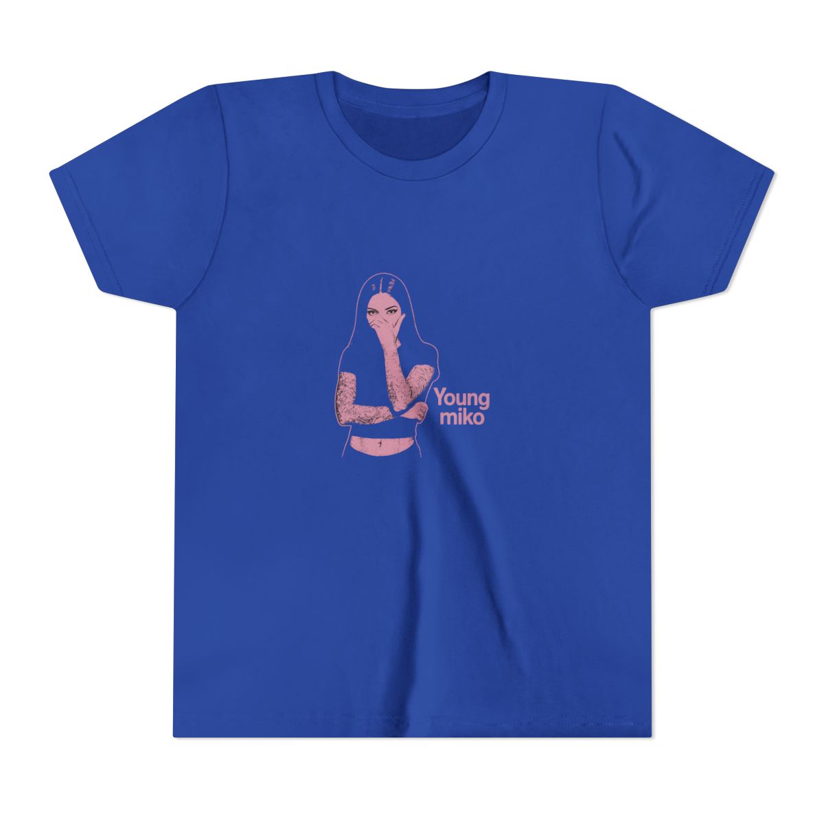 Young Miko Rapper Bold Graphic Kids T-Shirt - alternate angle 4, merchandise