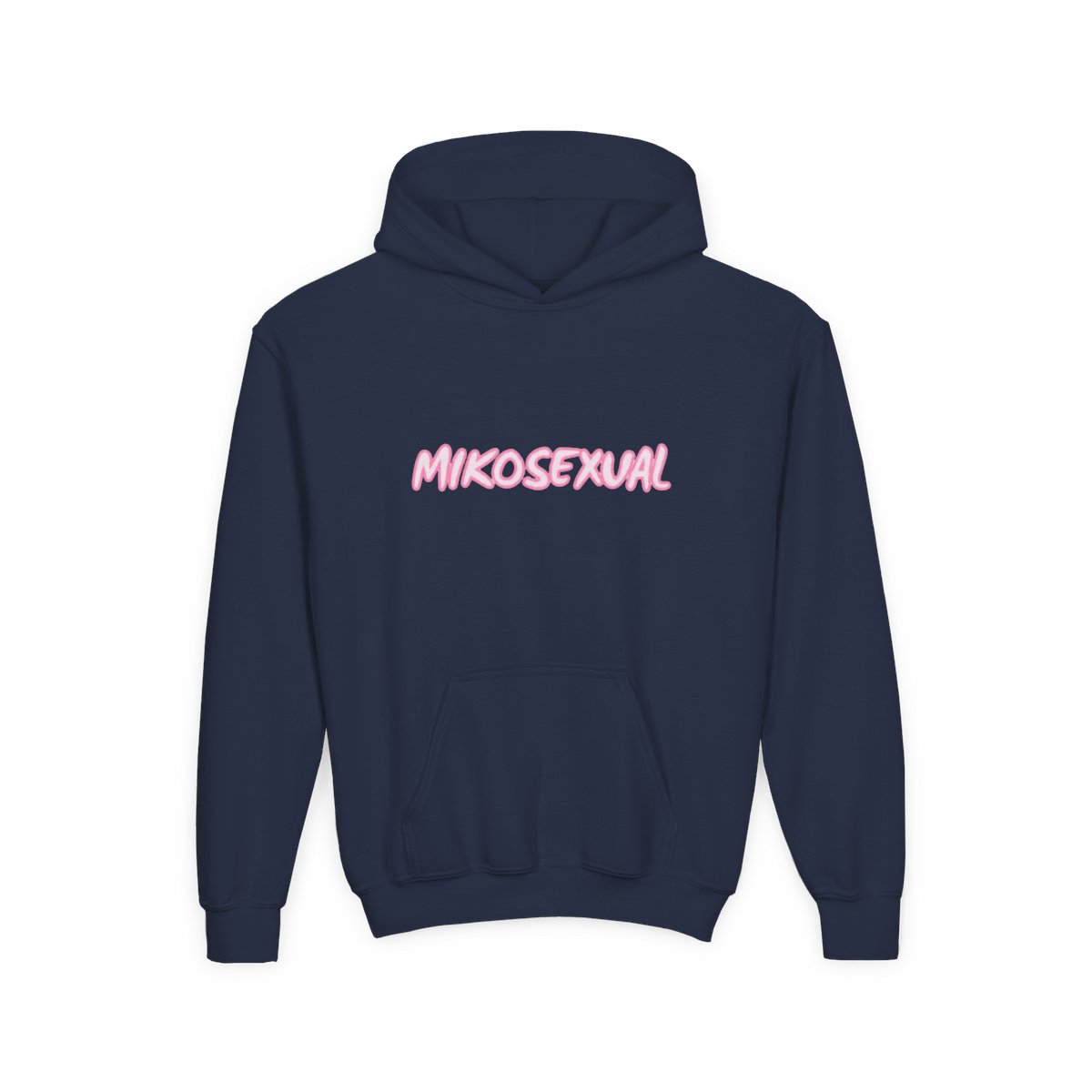 Young Miko Sweater, Baby Miko, Mikosexual, Trap Kitty Merch, Heavy Blend™ Hooded (Kids) - alternate angle 4, merchandise