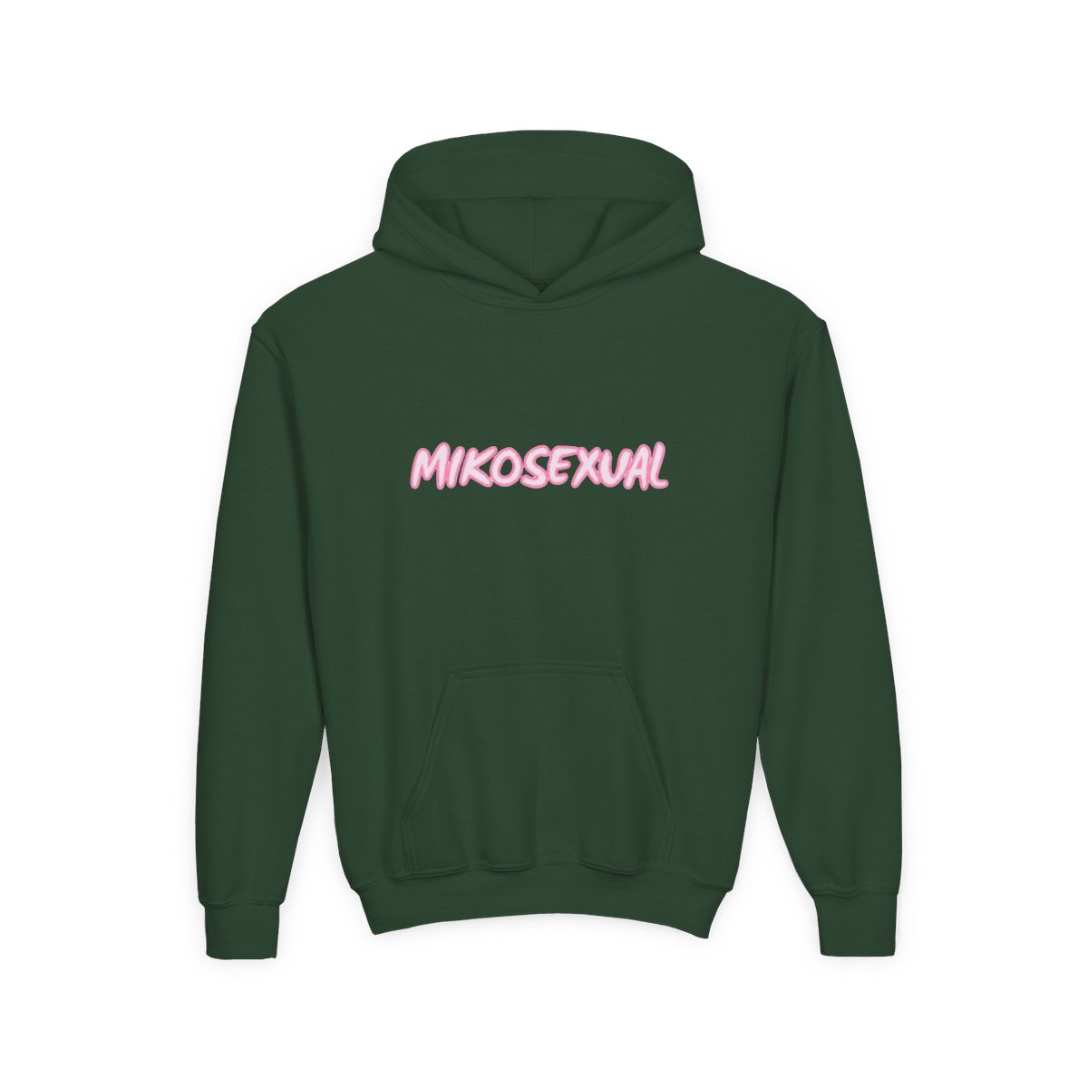 Young Miko Sweater, Baby Miko, Mikosexual, Trap Kitty Merch, Heavy Blend™ Hooded (Kids) - alternate angle 2, merchandise